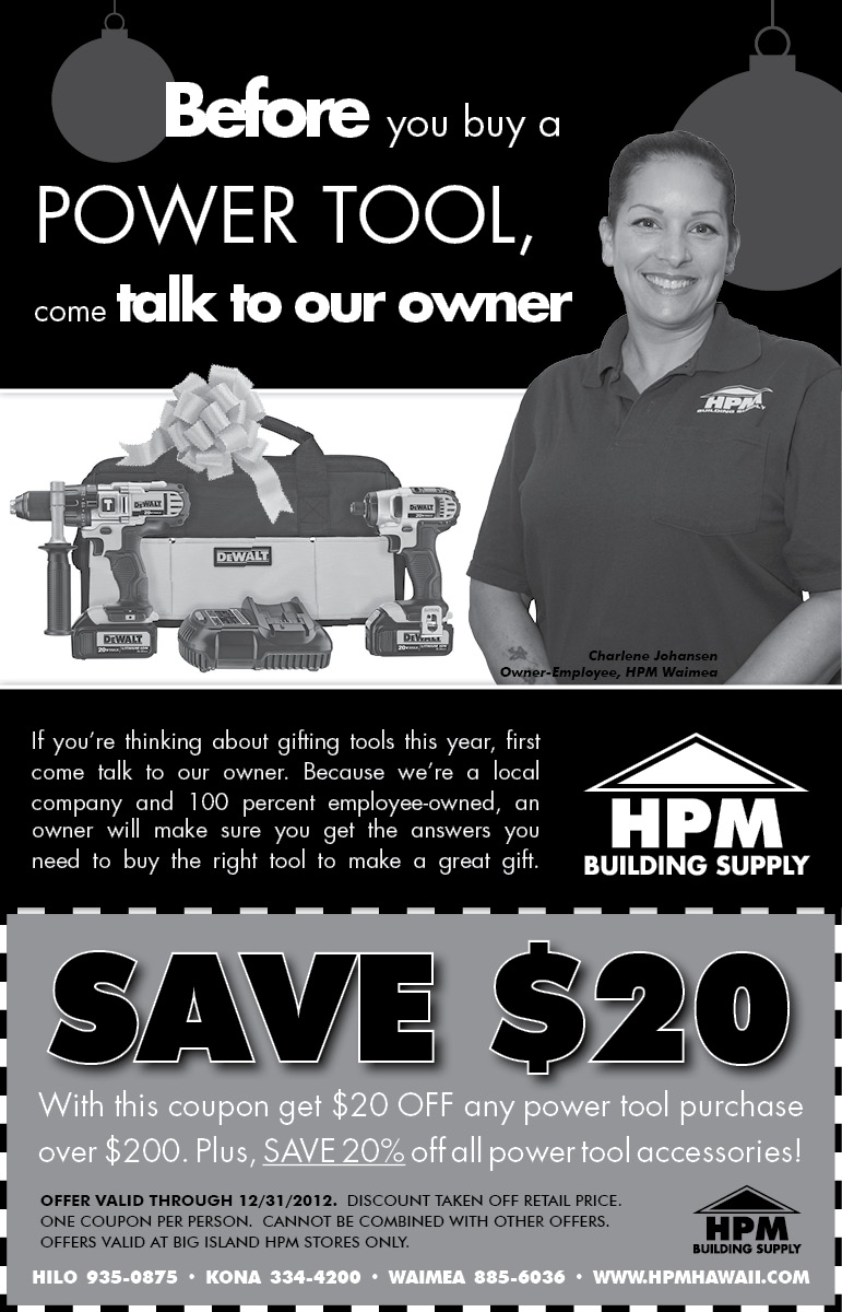 talking to owner coupon savings 20 power tools talking to owner coupon savings 20 power tools