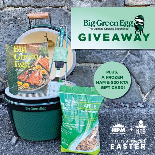 Big Green Egg Giveaway - Social Media Post