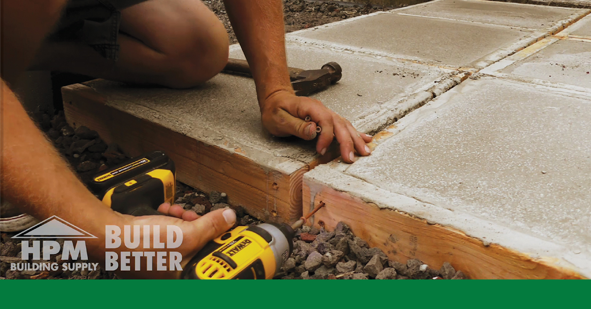 Build Better DIY How to Make Pavers